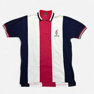 VTG 1996 USA Atlanta Olympics Hanes Polo Shirt Size M